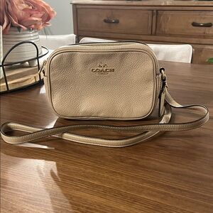 Coach Beige Crossbody Bag